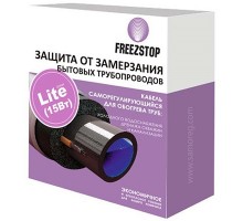 Секция нагревательная кабельная Теплолюкс Freezstop Lite-15 2083853, внешнего монтажа
