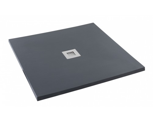 Душевой поддон Aquanet Pleasure 100 х 100 см, квадратный, черный камень, 258889