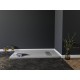 Душевой поддон Aquanet Pleasure 140 х 90 см, прямоугольный, серый камень, 258885