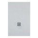 Душевой поддон Aquanet Pleasure 120 х 80 см, прямоугольный, серый камень, 258876