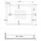 Душевой поддон Grossman 120 х 90 см, прямоугольный, слив по узкой части, левый/правый