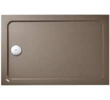 Поддон Jacob Delafon FLIGHT 100 x 80 см, серо-коричневый, E62447-F-M65, с антискользящим покрытием