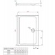 Поддон для душа Radaway Doros D, 80 x 100 см, прямоугольный, SDRD1080-01-64S