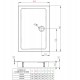 Поддон для душа Radaway Doros D, 90 x 100 см, прямоугольный, SDRD1090-05-64S