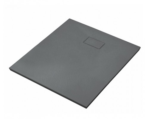 Душевой поддон WasserKRAFT  74T03, квадратный, 90 х 90 см, SMC (стеклопластик), черный