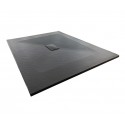 Душевой поддон WasserKRAFT  74T10, прямоугольный, 120 х 100 см, SMC (стеклопластик), черный