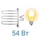 Полотенцесушитель электрический Energy U chrome G3, ширина 63.5 см, высота 74 см