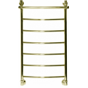 Полотенцесушитель водяной Ника Arc ЛД ВП 7-Br, высота 100 x ширина 55 см, с полочкой, цвет бронза