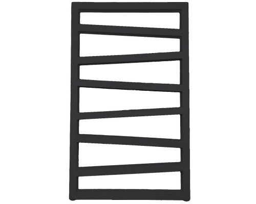 Полотенцесушитель электрический (масляный) Terma Zigzag 83,5 x 50 см, черный матовый