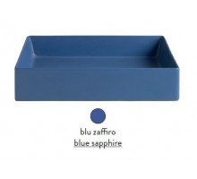 Раковина ArtCeram Scalino 38 SCL001 16; 00, накладная, цвет - blu zaffiro (синий сапфир), 38 х 38 х 11.5 см