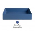 Раковина ArtCeram Scalino 55 SCL002 16; 00, накладная, цвет - blu zaffiro (синий сапфир), 55 х 38 х 11,5 см