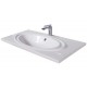 Раковина BelBagno Onda BB1000/500-LV-MR-OND 100 x 50 см, литьевой мрамор, цвет белый