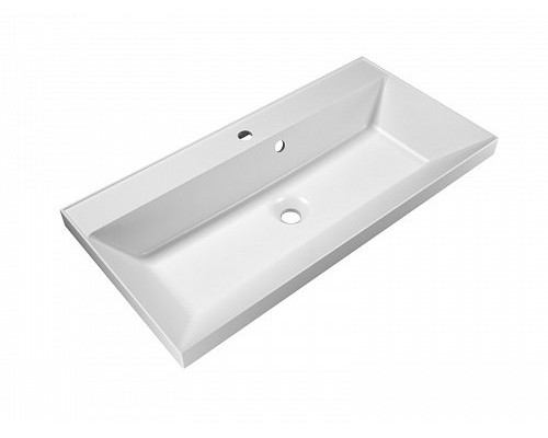 Раковина из искусственного мрамора BelBagno BB900/450-LV-MR-AST, 90 x 45 x 15 см