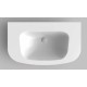 Раковина Belux Темза ТЕ-900, 90 см, литьевой мрамор, белая