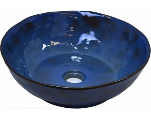 Раковина-чаша на столешницу Bronze de Luxe, сине-коричневый, 2000