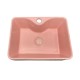 Детская раковина Comforty 7291P 40 см, с донным клапаном, розовый, 00-00006451