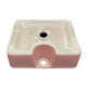 Детская раковина Comforty 7291P 40 см, с донным клапаном, розовый, 00-00006451