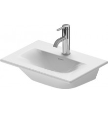 Раковина Duravit Viu 07334500411 45 x 31 х 16 см накладная, покрытие WG, белый