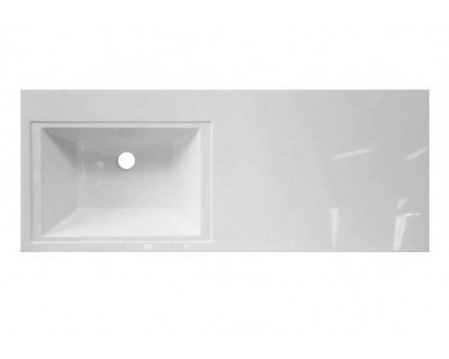 Столешница-раковина Эстет Даллас 100 ФР-00001971, левая, 100.2 х 48.2 х 14.5 см