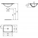 Раковина Ideal Standard Connect 50 x 38 см, белый, E505801