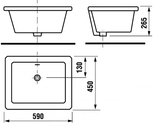 Раковина Jika Doris 5102.9 (5102.9.000.000.1)