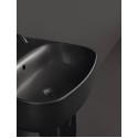 Раковина накладная Kerasan Nolita 534031*1, 50 х 45 см, цвет черный матовый