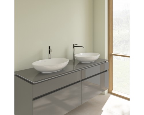 Раковина Villeroy&Boch Loop & Friends 56 x 38 см, накладная, белый, 4A470001