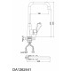 Смеситель D&K Rhein Mosel DA1262441 для кухни