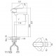 Смеситель D&K Rhein Speyer DA1312001 для раковины