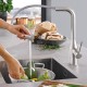 Смеситель Grohe Essence New 30270DC0 для кухонной мойки с выдвижным изливом, хром