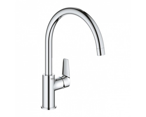 Смеситель Grohe BauEdge 31233001 для кухонной мойки, высокий излив