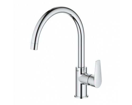 Смеситель Grohe BauEdge 31233001 для кухонной мойки, высокий излив