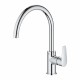 Смеситель Grohe BauEdge 31233001 для кухонной мойки, высокий излив