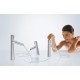 Смеситель Hansgrohe Talis Select E 110 71751000 без донного клапана, хром