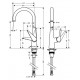 Смеситель Hansgrohe Talis S 260 72810800 для кухонной мойки, сталь