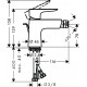 Смеситель для биде Hansgrohe Talis E 71720700, белый матовый