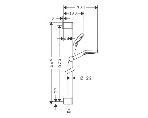 Комплект смесителей Hansgrohe Logis 71151000+71400000+26532400