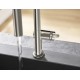 Кухонный смеситель Hansgrohe Talis M54, 72801800, с вытяжным изливом, в комплекте с коробом sBox для шланга, 2 режима струи, под сталь