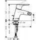 Смеситель для биде Hansgrohe Focus Е2 31920