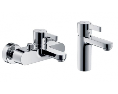 Комплект смесителей Hansgrohe Metris S 31460000+31060000