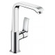 Смеситель Hansgrohe Metris 31187000 для раковины, со сливным клапаном Push-Open