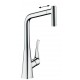 Смеситель Hansgrohe Metris 320 2jet 73801000 для кухонной мойки, хром