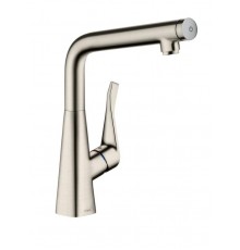 Смеситель Hansgrohe Metris Select 148838 для кухни, под сталь