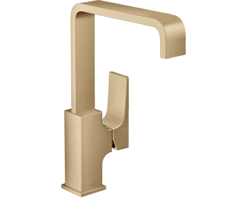 Смеситель Hansgrohe Metropol 32511140 для раковины, шлифованная бронза