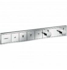 Смеситель Hansgrohe RainSelect для душа, термостатический, хром, 15384000