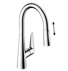 Смеситель Hansgrohe Talis S 200 72813000 для кухни с вытяжным изливом