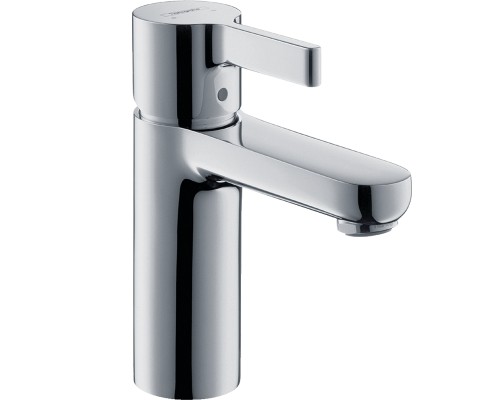 Смеситель для раковины Hansgrohe Metris S, без донного клапана, хром глянцевый, 31068000