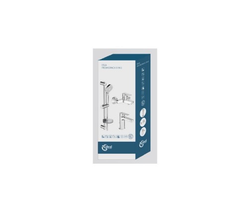 Набор смесителей для ванной Ideal Standard «Esla 3 в 1» BC264AA, хром
