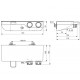 Смеситель Ideal Standard Ceratherm S200 термостатический для ванны и душа, хром, A7330AA
