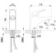 Смеситель Lemark Poseidon LM4206C для раковины